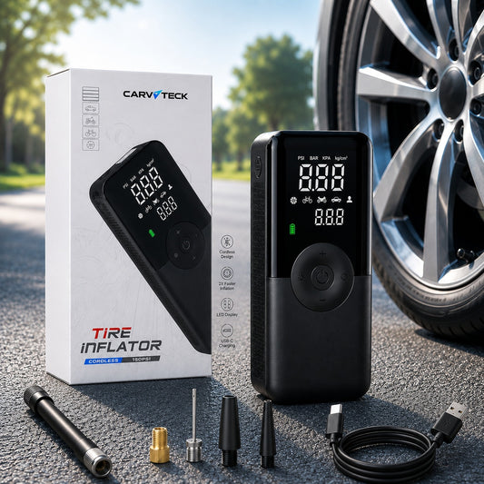 Carviteck™ AirGo X1 Cordless Tire Inflator